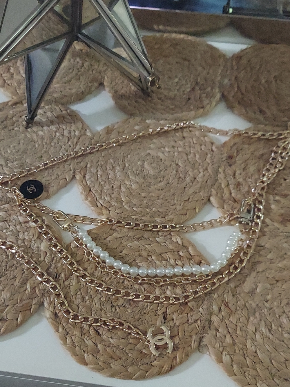 CC Gold Chain belt